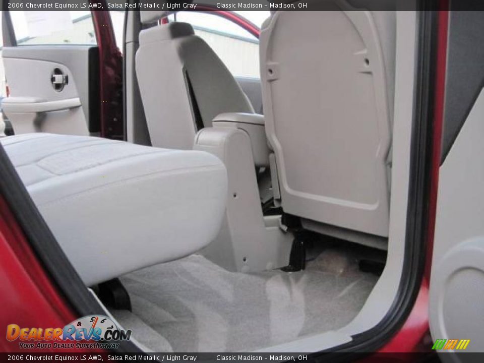 2006 Chevrolet Equinox LS AWD Salsa Red Metallic / Light Gray Photo #15
