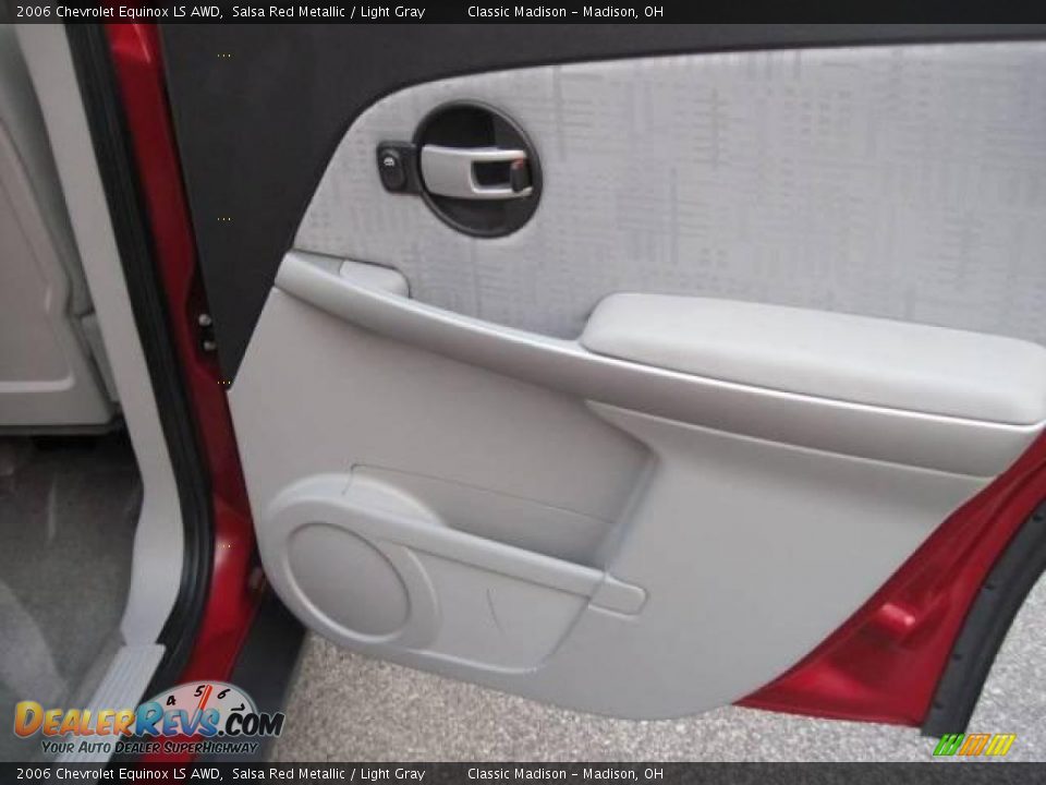 2006 Chevrolet Equinox LS AWD Salsa Red Metallic / Light Gray Photo #16