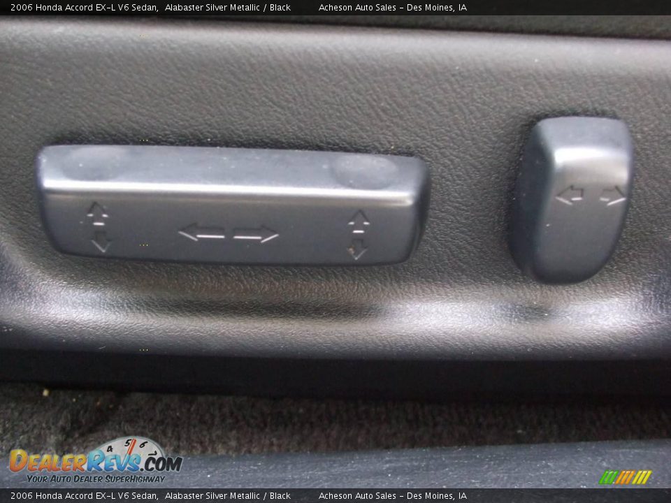 2006 Honda Accord EX-L V6 Sedan Alabaster Silver Metallic / Black Photo #14