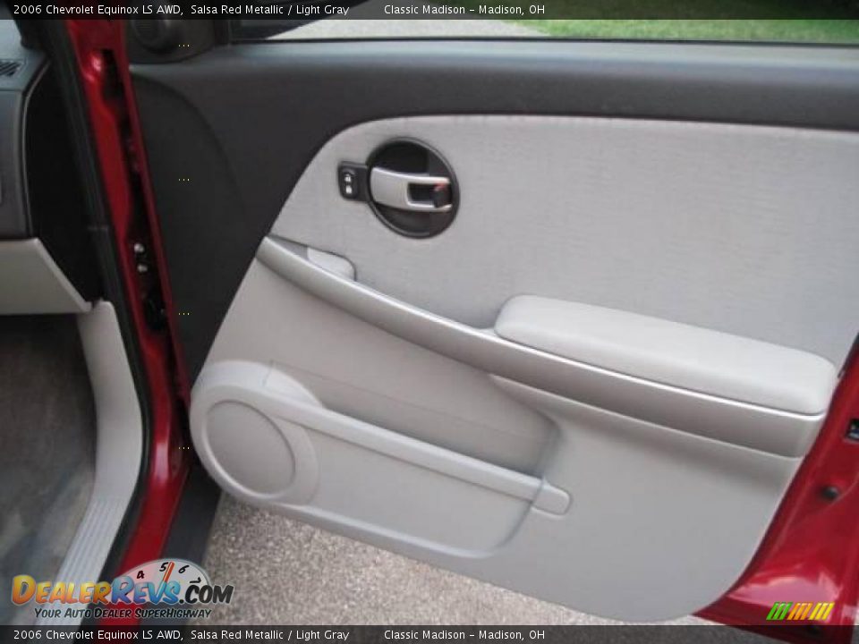 2006 Chevrolet Equinox LS AWD Salsa Red Metallic / Light Gray Photo #18