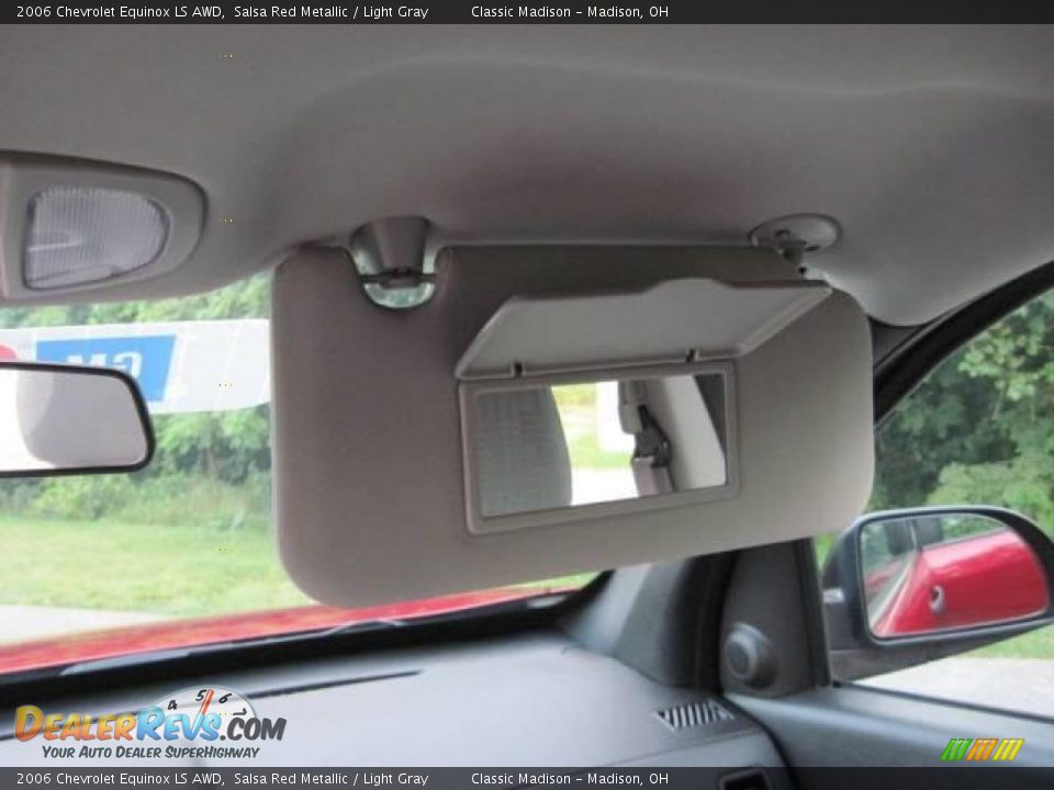 2006 Chevrolet Equinox LS AWD Salsa Red Metallic / Light Gray Photo #21