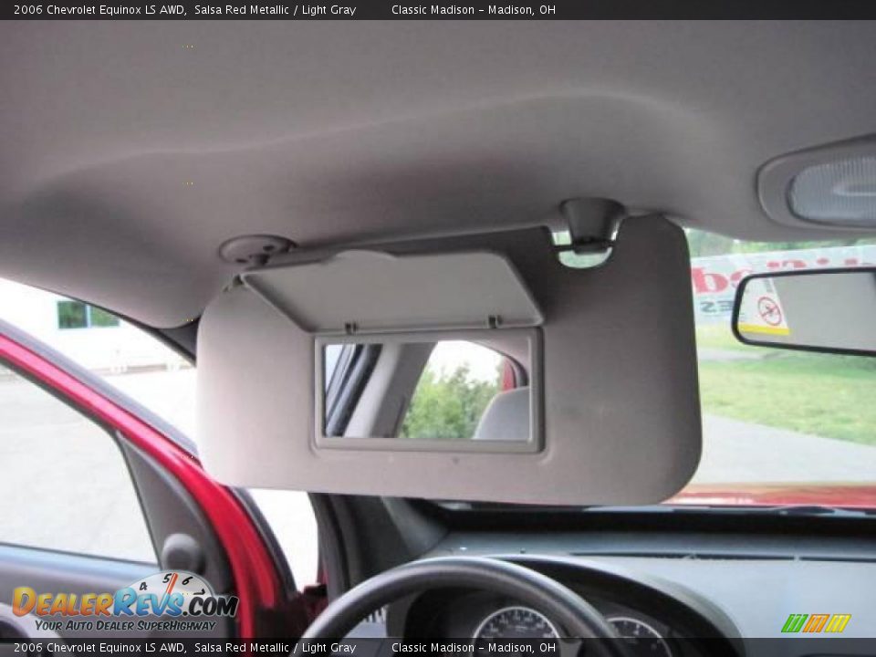 2006 Chevrolet Equinox LS AWD Salsa Red Metallic / Light Gray Photo #22