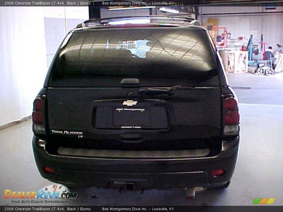 2006 Chevrolet TrailBlazer LT 4x4 Black / Ebony Photo #14