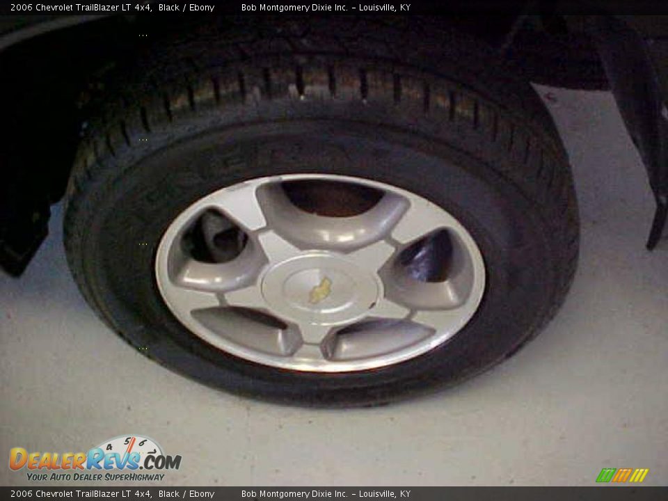 2006 Chevrolet TrailBlazer LT 4x4 Black / Ebony Photo #15