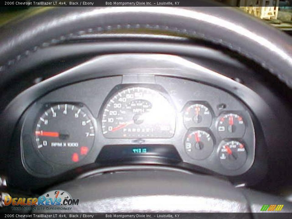 2006 Chevrolet TrailBlazer LT 4x4 Black / Ebony Photo #22