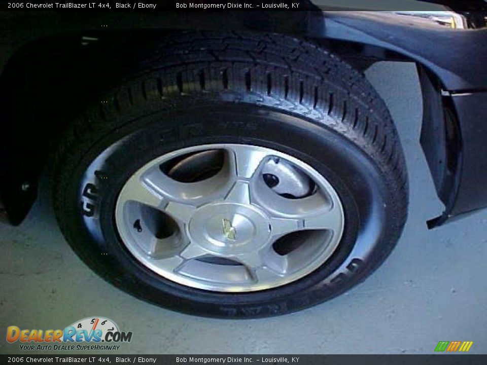 2006 Chevrolet TrailBlazer LT 4x4 Black / Ebony Photo #27
