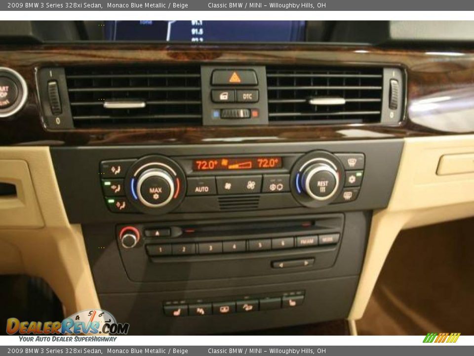 2009 BMW 3 Series 328xi Sedan Monaco Blue Metallic / Beige Photo #15