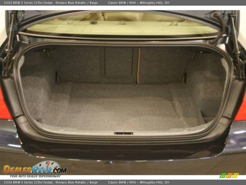 2009 BMW 3 Series 328xi Sedan Monaco Blue Metallic / Beige Photo #19