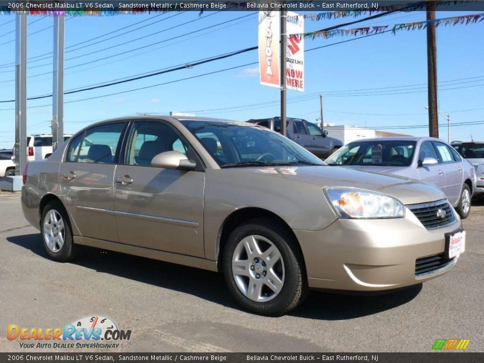 2006 Chevrolet Malibu LT V6 Sedan Sandstone Metallic / Cashmere Beige Photo #3