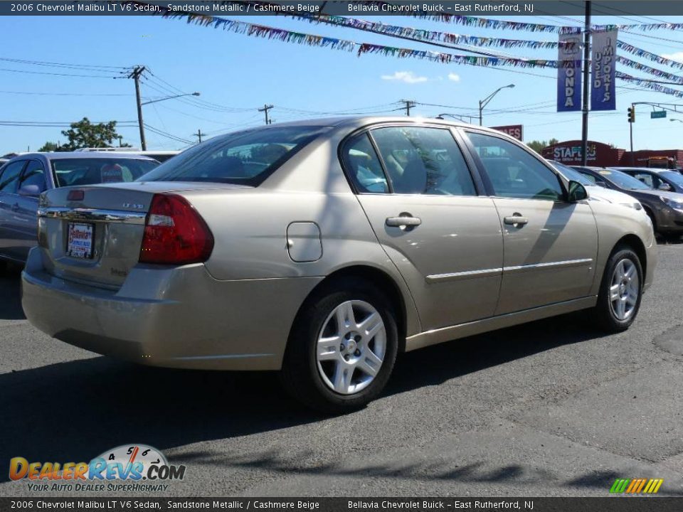 2006 Chevrolet Malibu LT V6 Sedan Sandstone Metallic / Cashmere Beige Photo #4