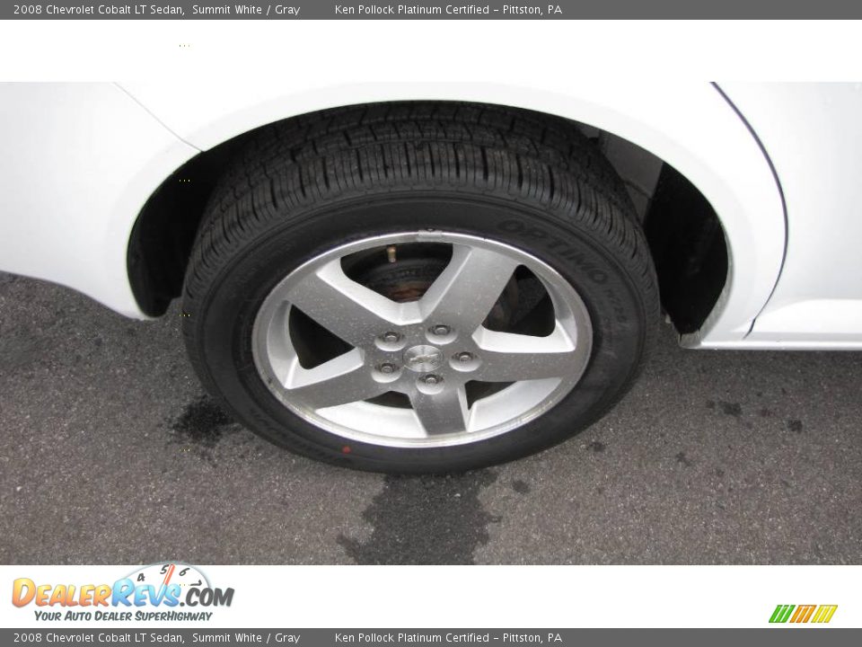 2008 Chevrolet Cobalt LT Sedan Summit White / Gray Photo #12