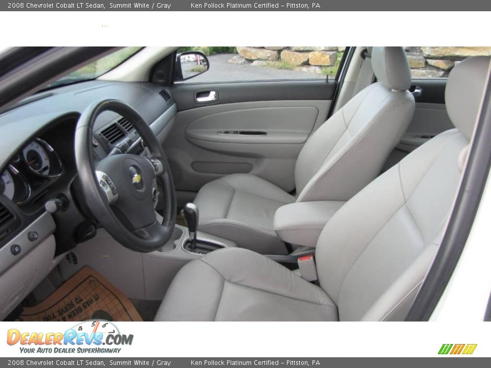 2008 Chevrolet Cobalt LT Sedan Summit White / Gray Photo #14