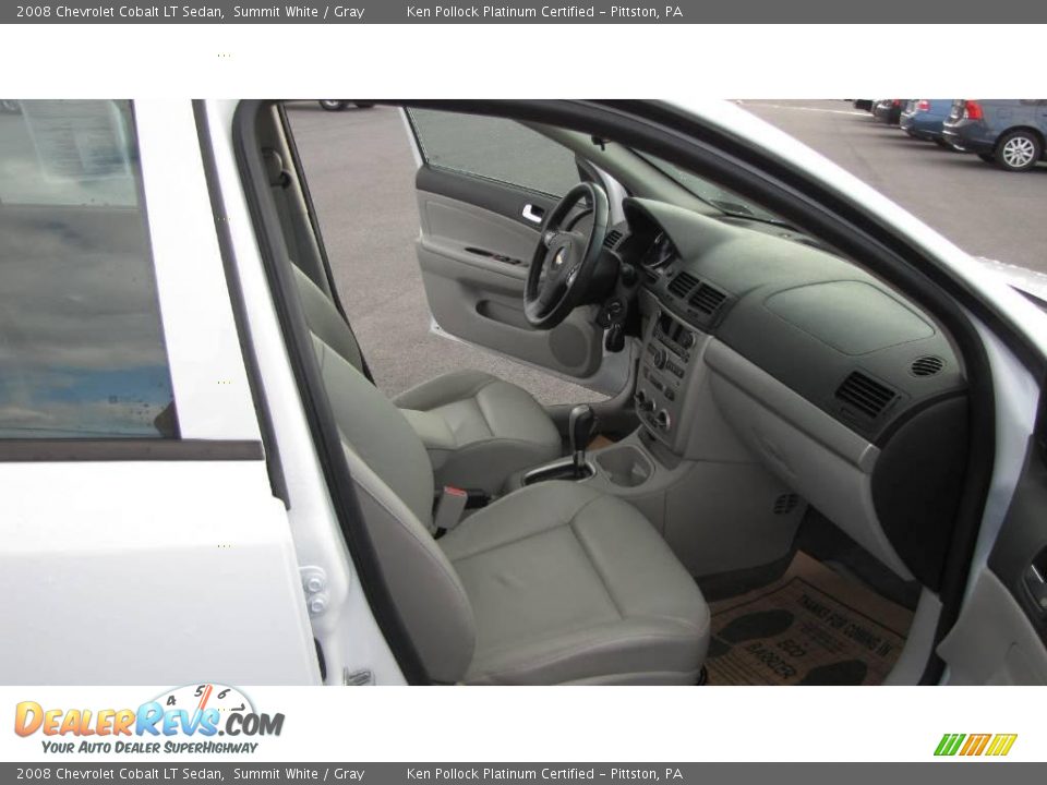 2008 Chevrolet Cobalt LT Sedan Summit White / Gray Photo #15