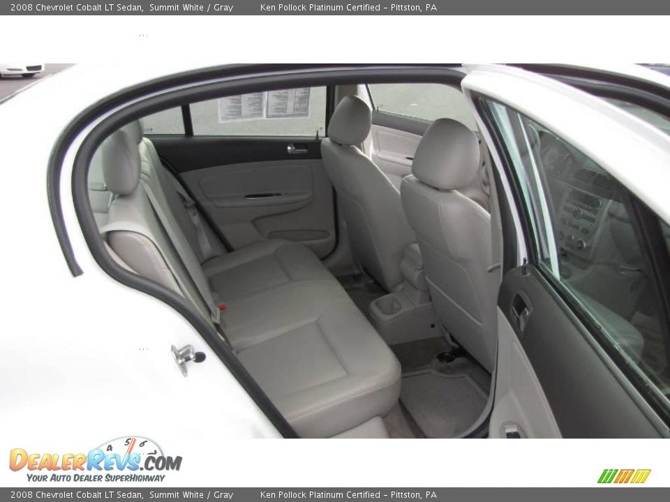 2008 Chevrolet Cobalt LT Sedan Summit White / Gray Photo #16