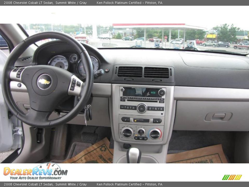 2008 Chevrolet Cobalt LT Sedan Summit White / Gray Photo #17