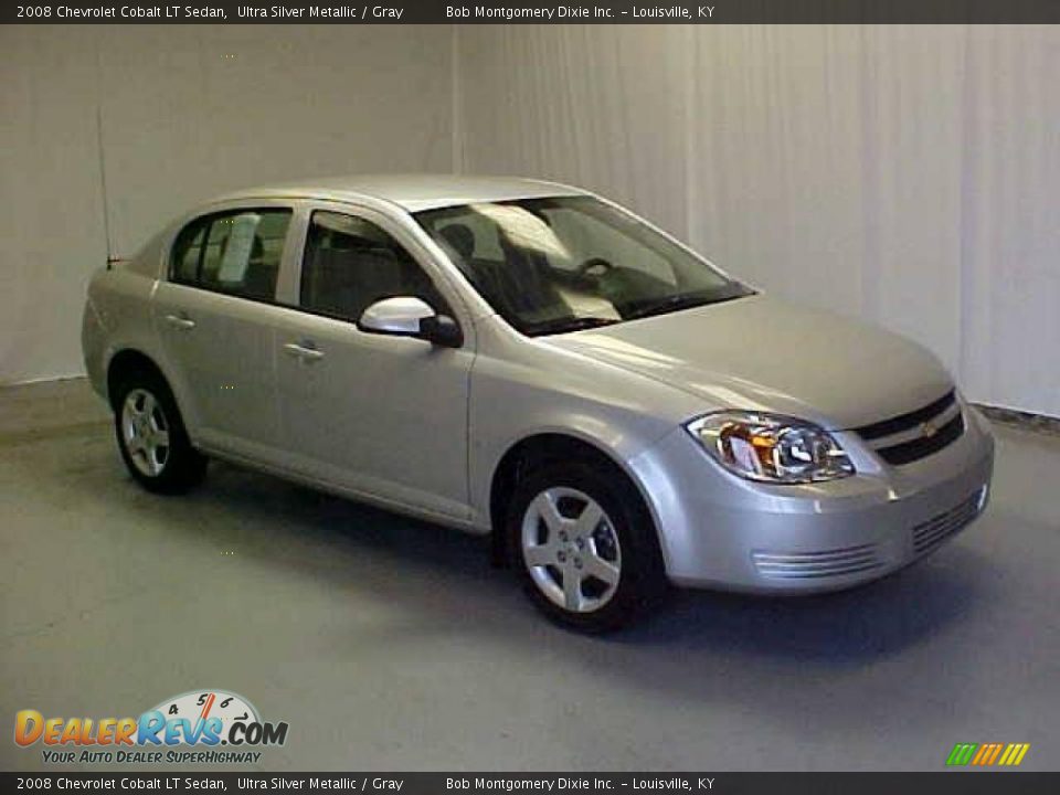 2008 Chevrolet Cobalt LT Sedan Ultra Silver Metallic / Gray Photo #1