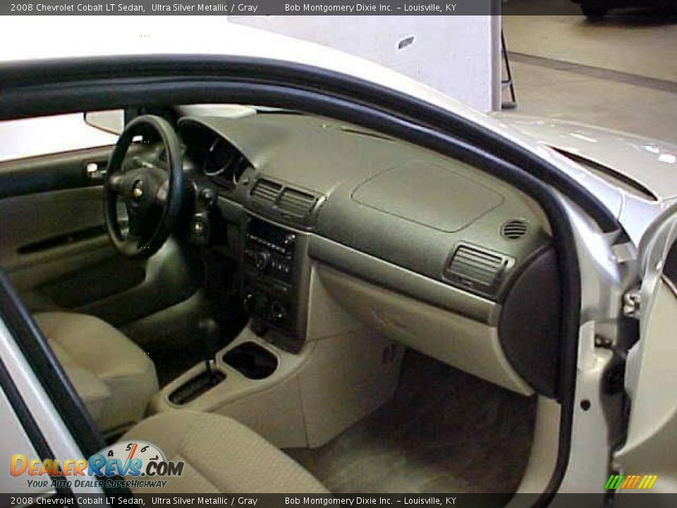 2008 Chevrolet Cobalt LT Sedan Ultra Silver Metallic / Gray Photo #7