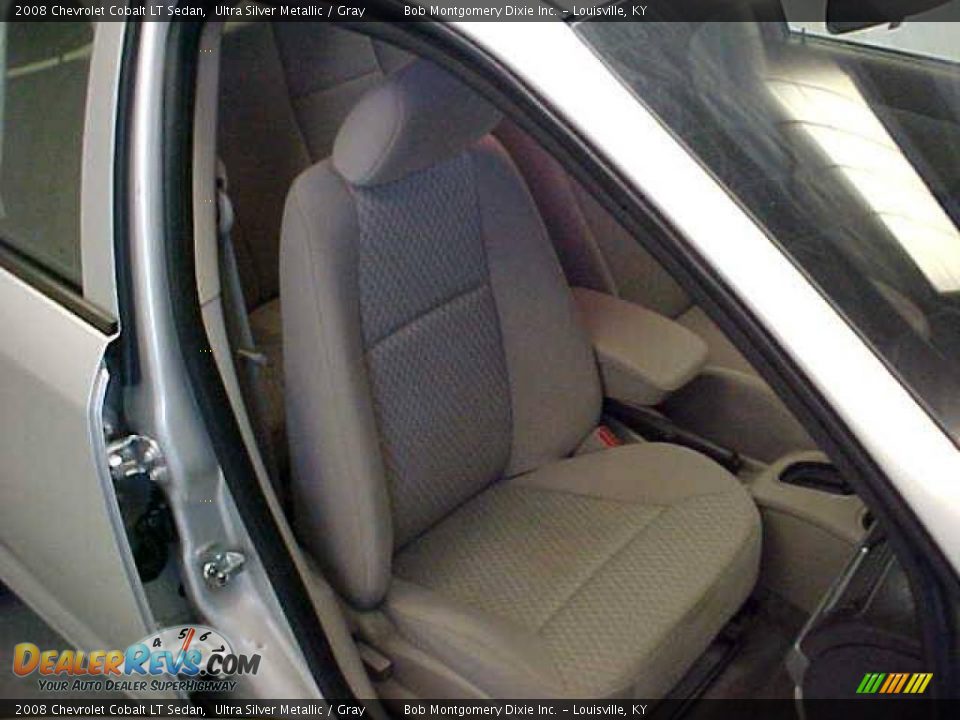 2008 Chevrolet Cobalt LT Sedan Ultra Silver Metallic / Gray Photo #8