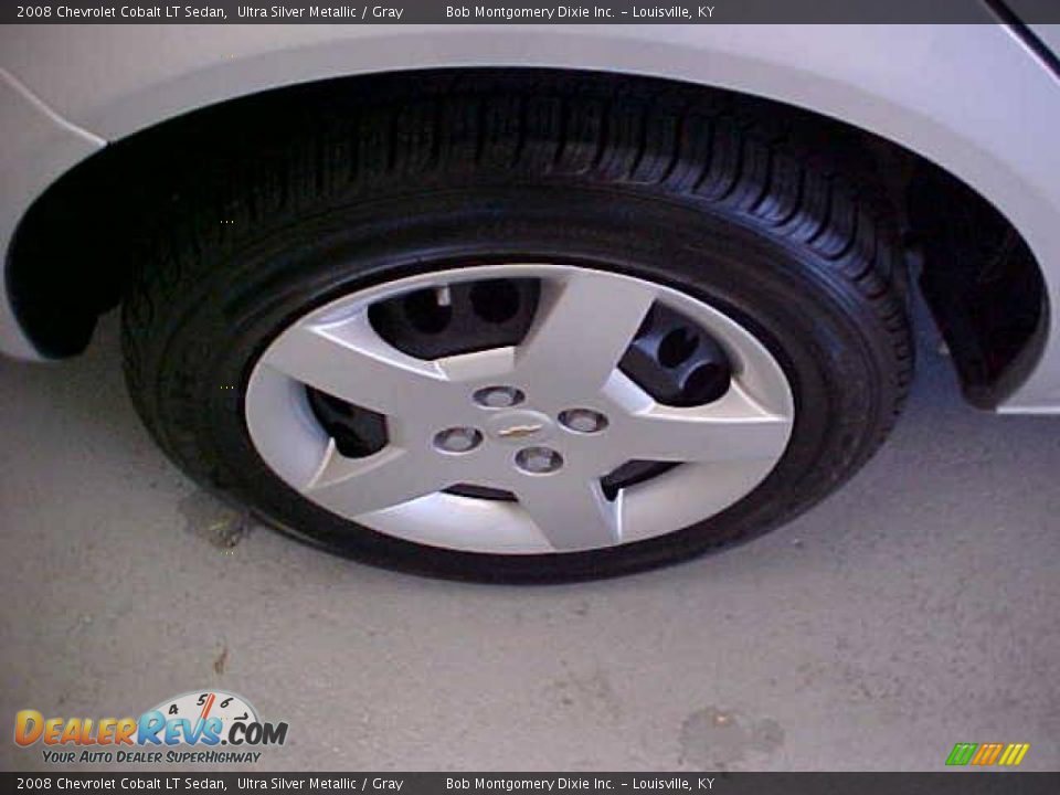 2008 Chevrolet Cobalt LT Sedan Ultra Silver Metallic / Gray Photo #12