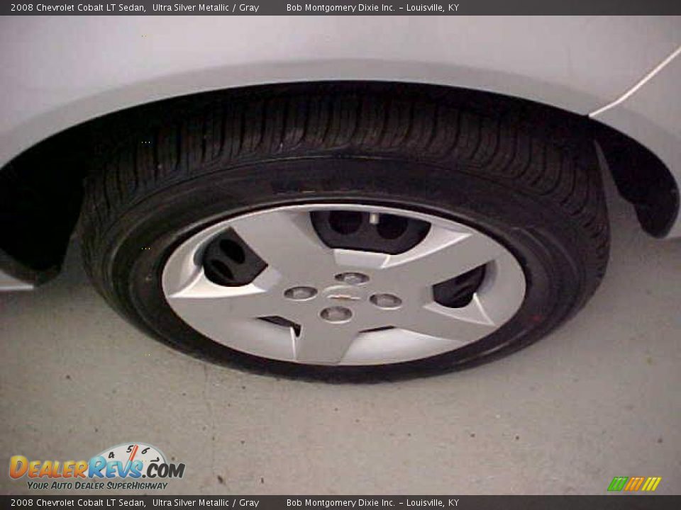 2008 Chevrolet Cobalt LT Sedan Ultra Silver Metallic / Gray Photo #15