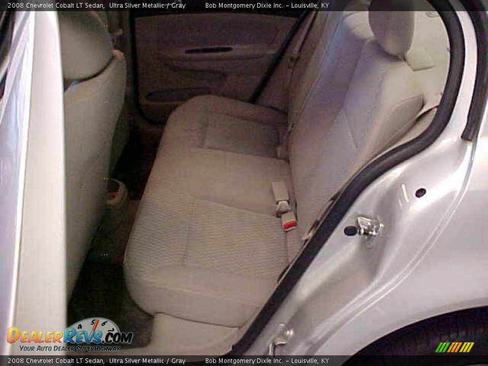 2008 Chevrolet Cobalt LT Sedan Ultra Silver Metallic / Gray Photo #17