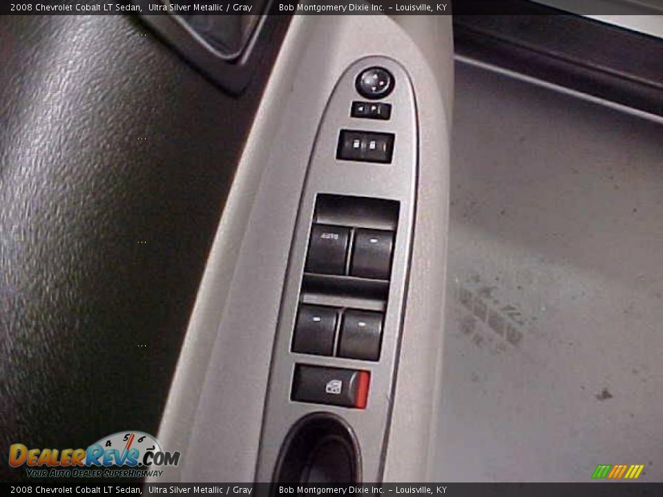 2008 Chevrolet Cobalt LT Sedan Ultra Silver Metallic / Gray Photo #19