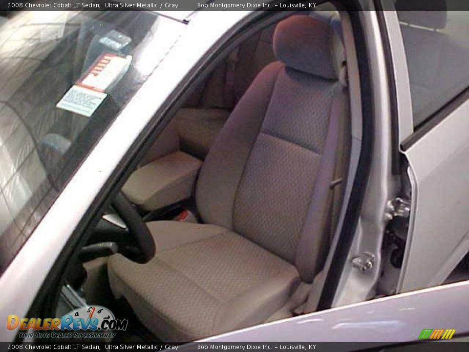 2008 Chevrolet Cobalt LT Sedan Ultra Silver Metallic / Gray Photo #20