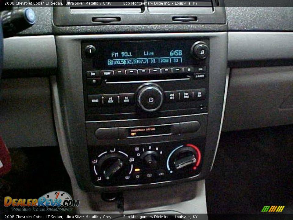 2008 Chevrolet Cobalt LT Sedan Ultra Silver Metallic / Gray Photo #23