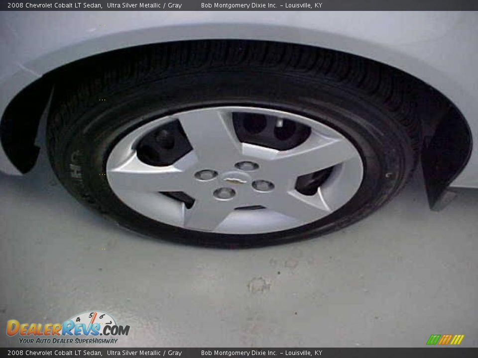 2008 Chevrolet Cobalt LT Sedan Ultra Silver Metallic / Gray Photo #25