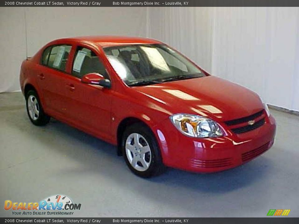 2008 Chevrolet Cobalt LT Sedan Victory Red / Gray Photo #1