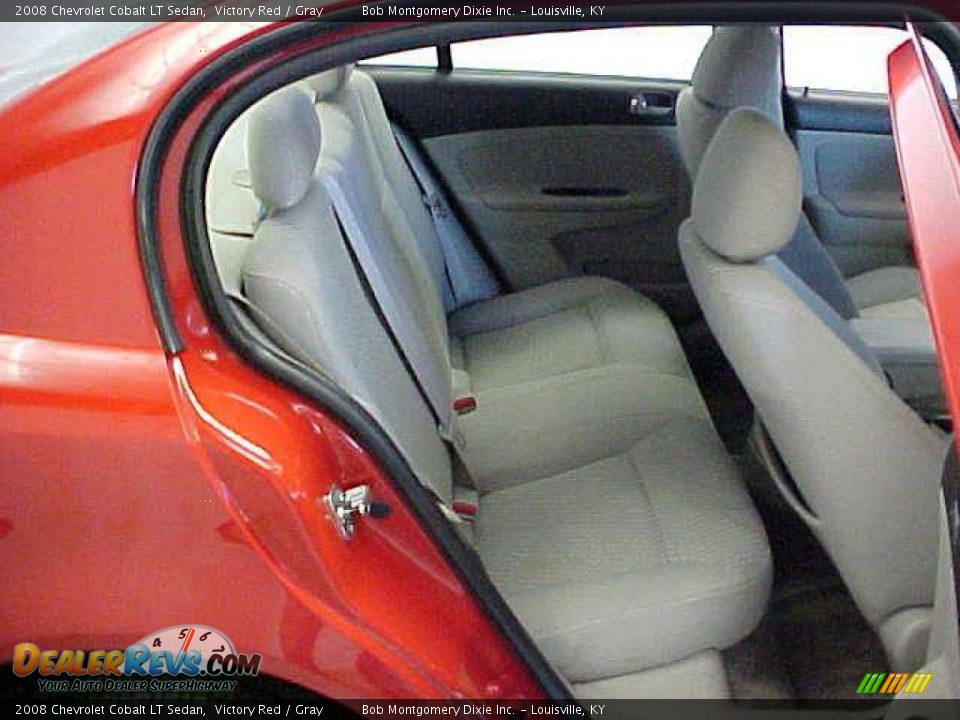2008 Chevrolet Cobalt LT Sedan Victory Red / Gray Photo #11
