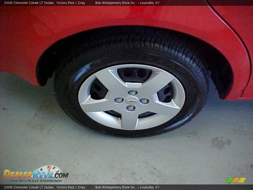 2008 Chevrolet Cobalt LT Sedan Victory Red / Gray Photo #12