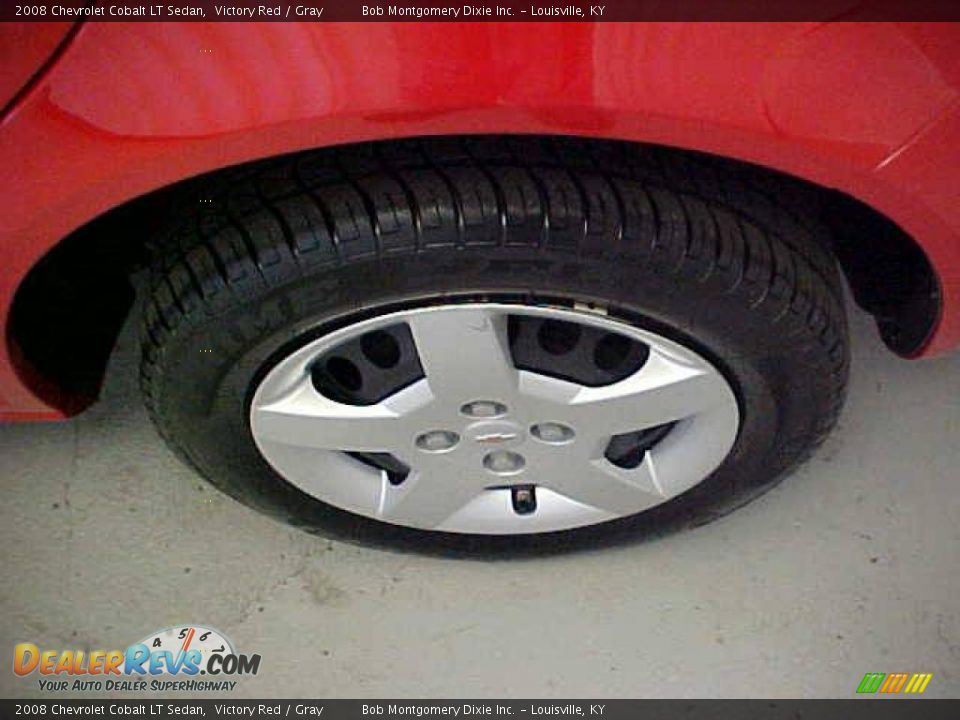 2008 Chevrolet Cobalt LT Sedan Victory Red / Gray Photo #15