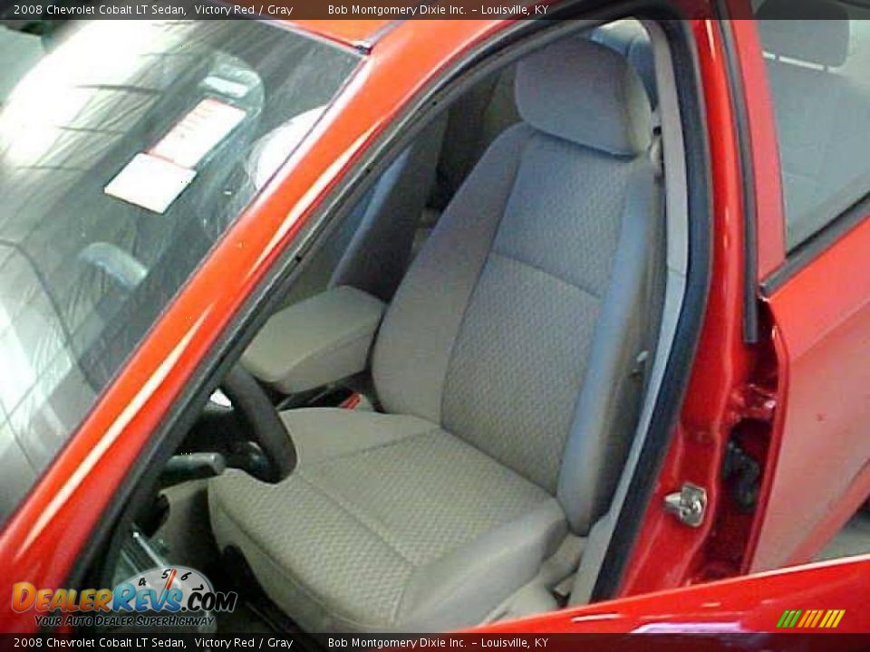 2008 Chevrolet Cobalt LT Sedan Victory Red / Gray Photo #20