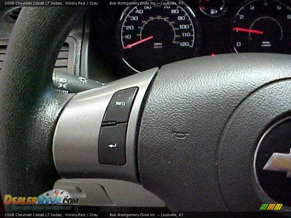 2008 Chevrolet Cobalt LT Sedan Victory Red / Gray Photo #22