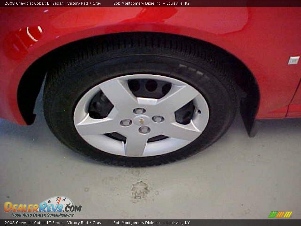 2008 Chevrolet Cobalt LT Sedan Victory Red / Gray Photo #25