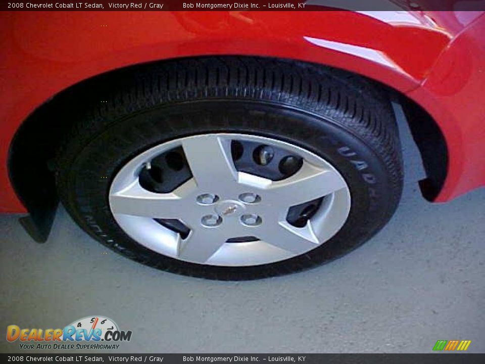 2008 Chevrolet Cobalt LT Sedan Victory Red / Gray Photo #26