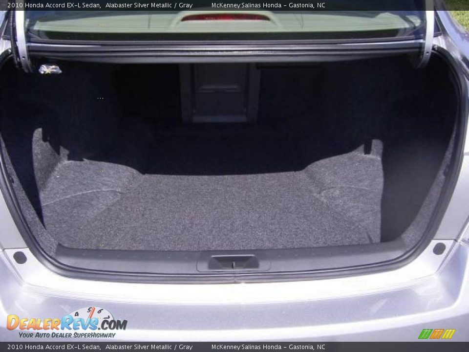 2010 Honda Accord EX-L Sedan Alabaster Silver Metallic / Gray Photo #13