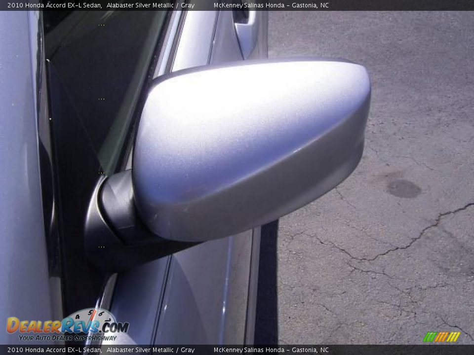 2010 Honda Accord EX-L Sedan Alabaster Silver Metallic / Gray Photo #27