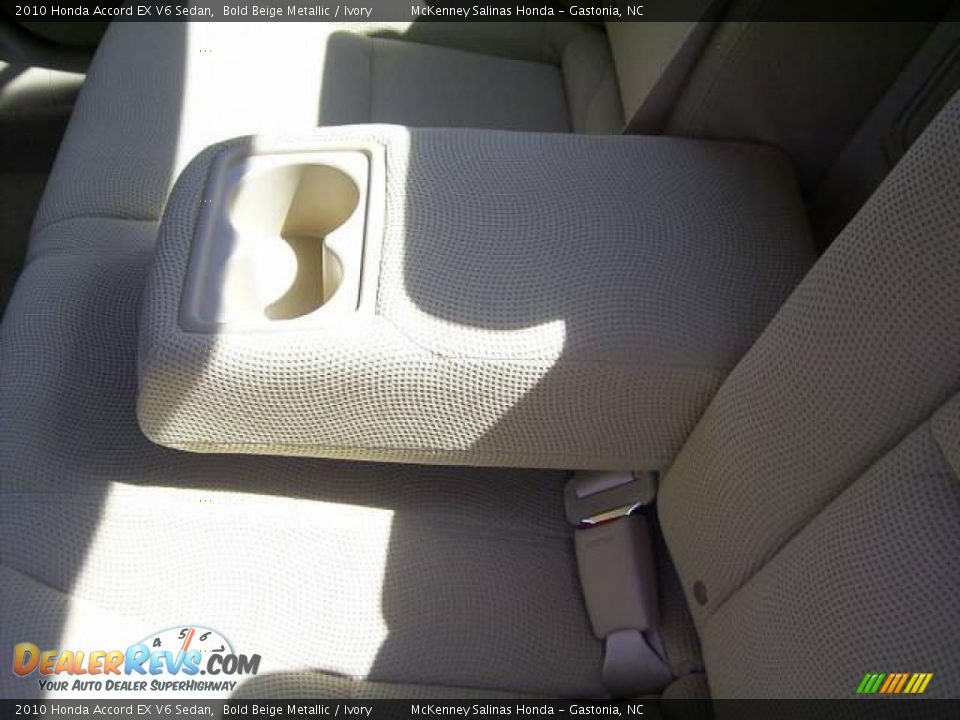 2010 Honda Accord EX V6 Sedan Bold Beige Metallic / Ivory Photo #14