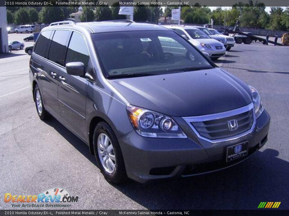 2010 Honda Odyssey EX-L Polished Metal Metallic / Gray Photo #5