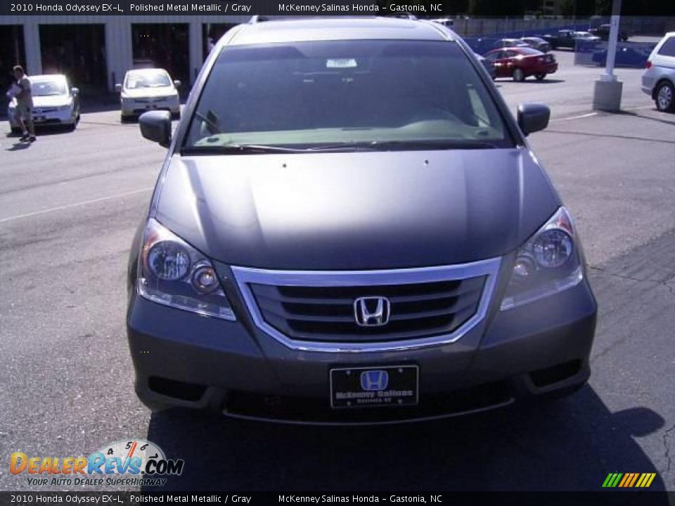 2010 Honda Odyssey EX-L Polished Metal Metallic / Gray Photo #6