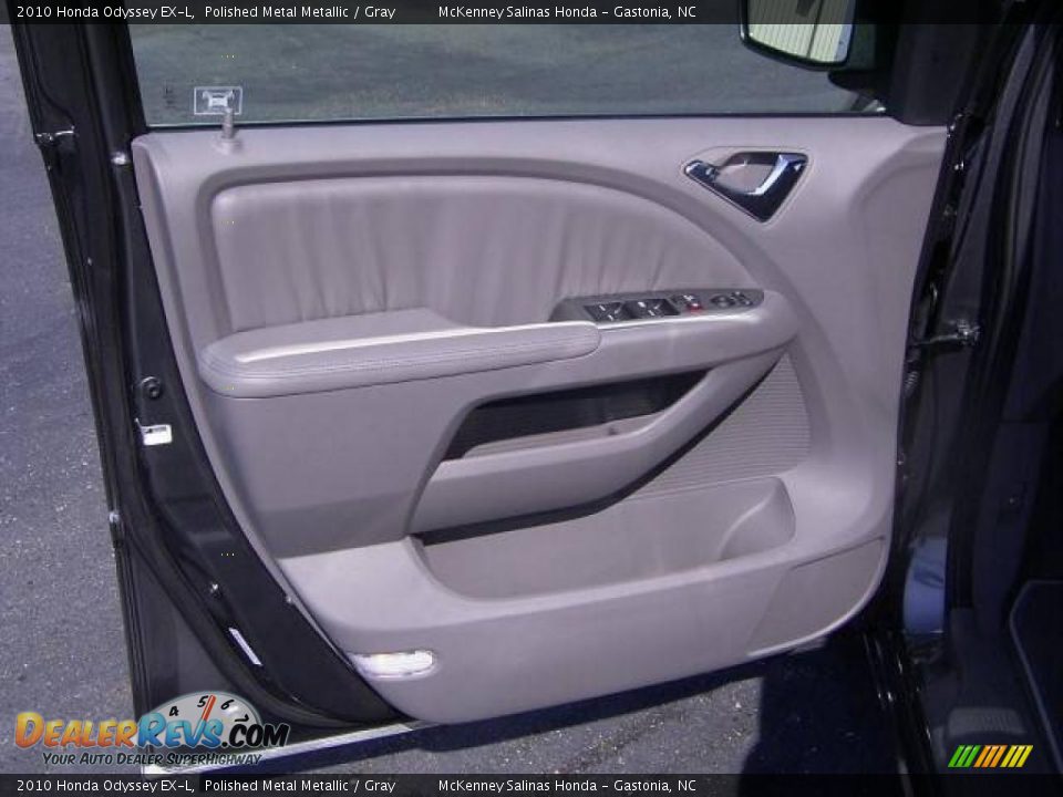 2010 Honda Odyssey EX-L Polished Metal Metallic / Gray Photo #7