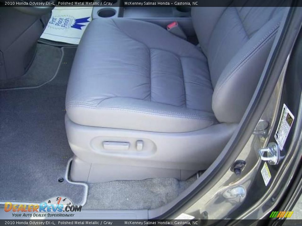 2010 Honda Odyssey EX-L Polished Metal Metallic / Gray Photo #8