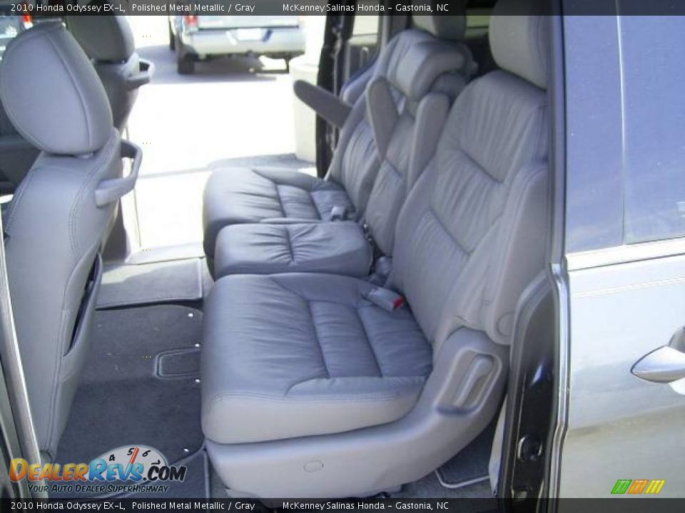 2010 Honda Odyssey EX-L Polished Metal Metallic / Gray Photo #11