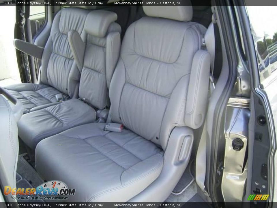 2010 Honda Odyssey EX-L Polished Metal Metallic / Gray Photo #12