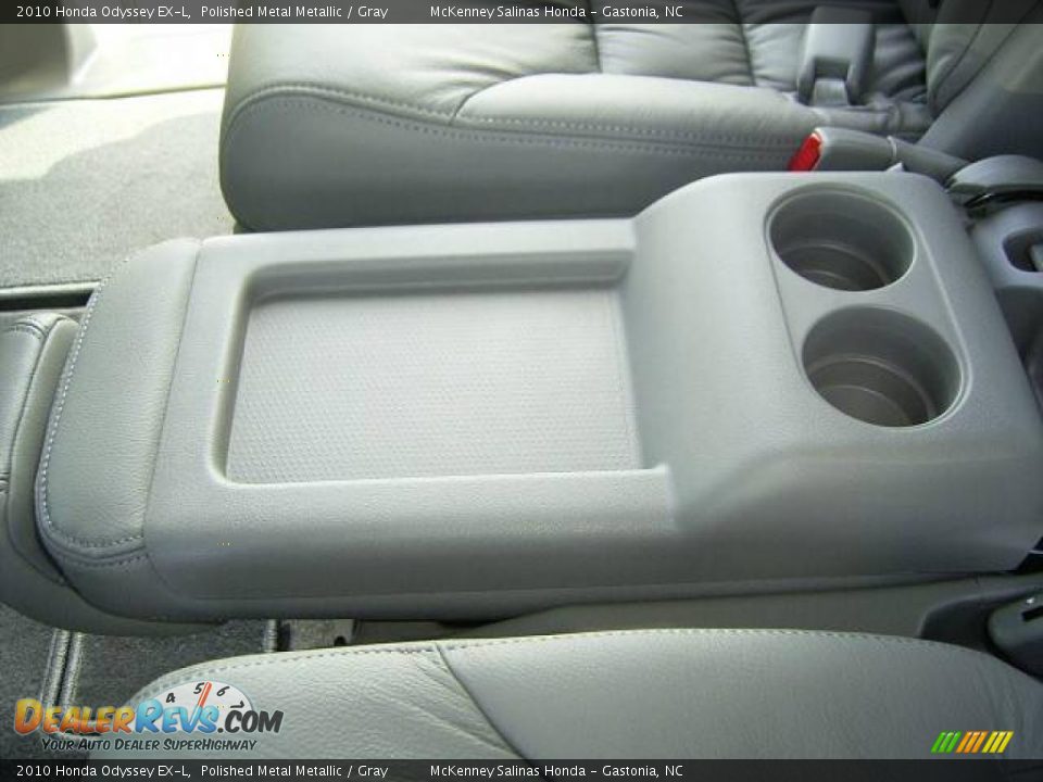 2010 Honda Odyssey EX-L Polished Metal Metallic / Gray Photo #14