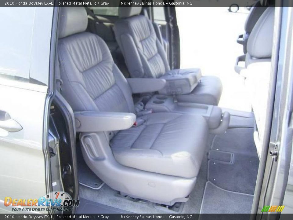 2010 Honda Odyssey EX-L Polished Metal Metallic / Gray Photo #19