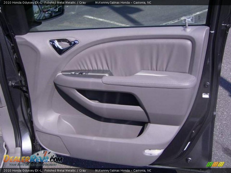 2010 Honda Odyssey EX-L Polished Metal Metallic / Gray Photo #20