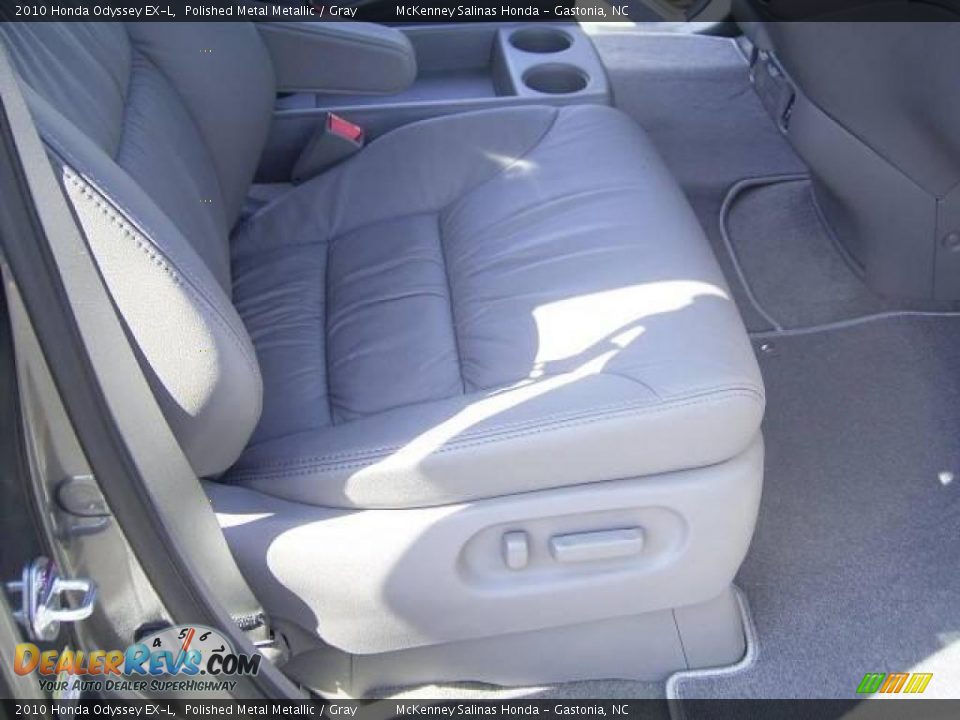 2010 Honda Odyssey EX-L Polished Metal Metallic / Gray Photo #21